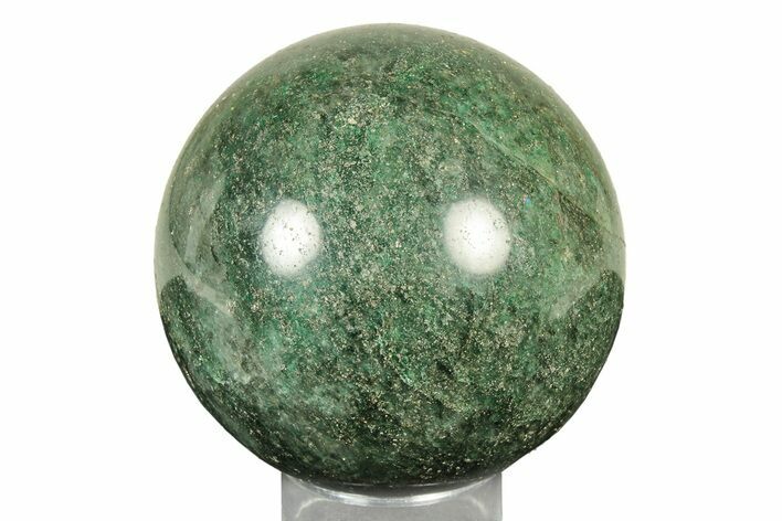 Polished Fuchsite Sphere - Madagascar #251176